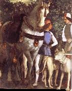 Servant with horse and dog Andrea Mantegna